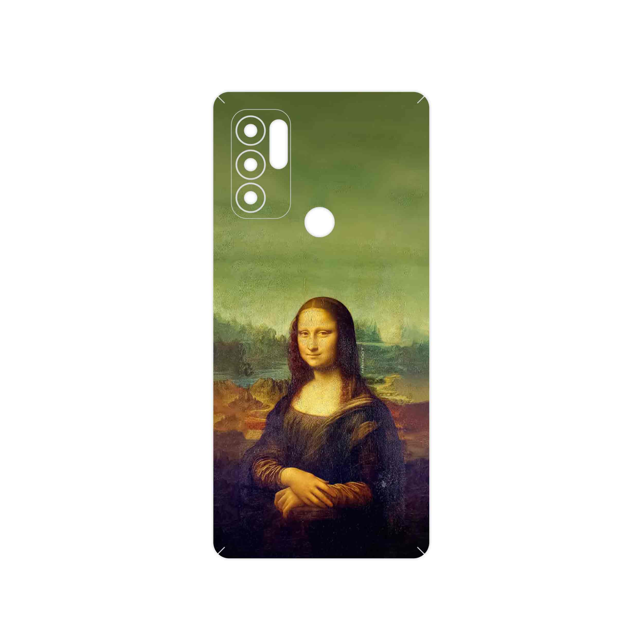 برچسب پوششی ماهوت مدل Mona Lisa of da Vinci مناسب برای گوشی موبایل موتورولا Moto G60S