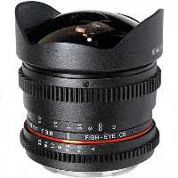 لنز سینمایی سامیانگ SAMYANG 8MM T/3.8 FISHEYE CINE LENS FOR CANON