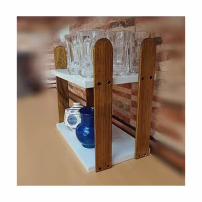 استندآشپزخانه ی رومیزی چوب روس بسیااارشیک وزیبامناسب شمابانوی خوش سلیقه