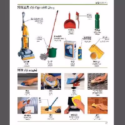 کتاب فرهنگ تصویری ژاپنی فارسی اثر زهرا یوسفی راد انتشارات دولت علم