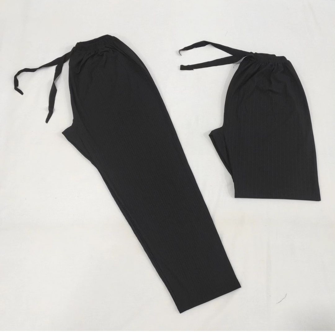 شلوار زنانه جنس کریشه قواره دار رنگبندی فری سایز تا 52