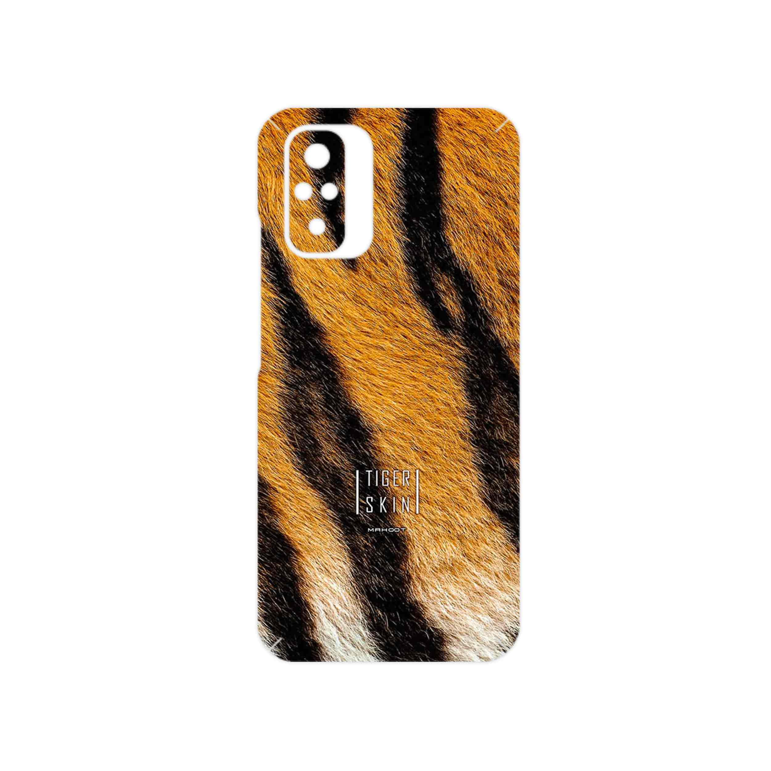 برچسب پوششی ماهوت مدل Tiger Skin مناسب برای گوشی موبایل شیائومی Redmi Note 10s