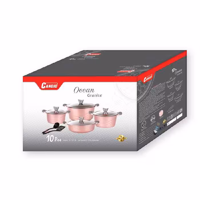 سرویس پخت و پز 10پارچه کاندید مدل اوشن