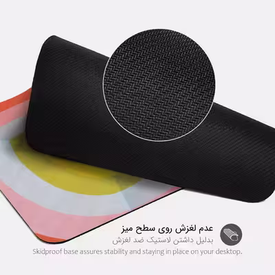 ماوس پد پیکسل میکسل مدل Rain Cube