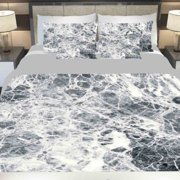 سرویس  روتختی دونفره 8تکه چاپی قابل ست با پرده با انتخاب جنس پارچه کد 1006