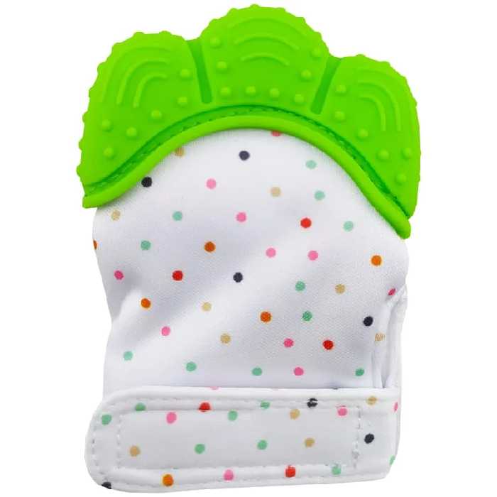 دستکش دندان گیر کودک طرح خالدار