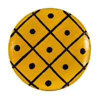 بشقاب دیوارکوب سفالی کد SN-1-07-19