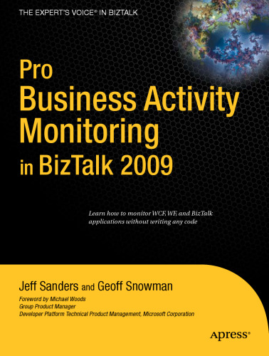 خرید و دانلود نسخه کامل کتاب Pro Business Activity Monitoring in BizTalk Server 2009