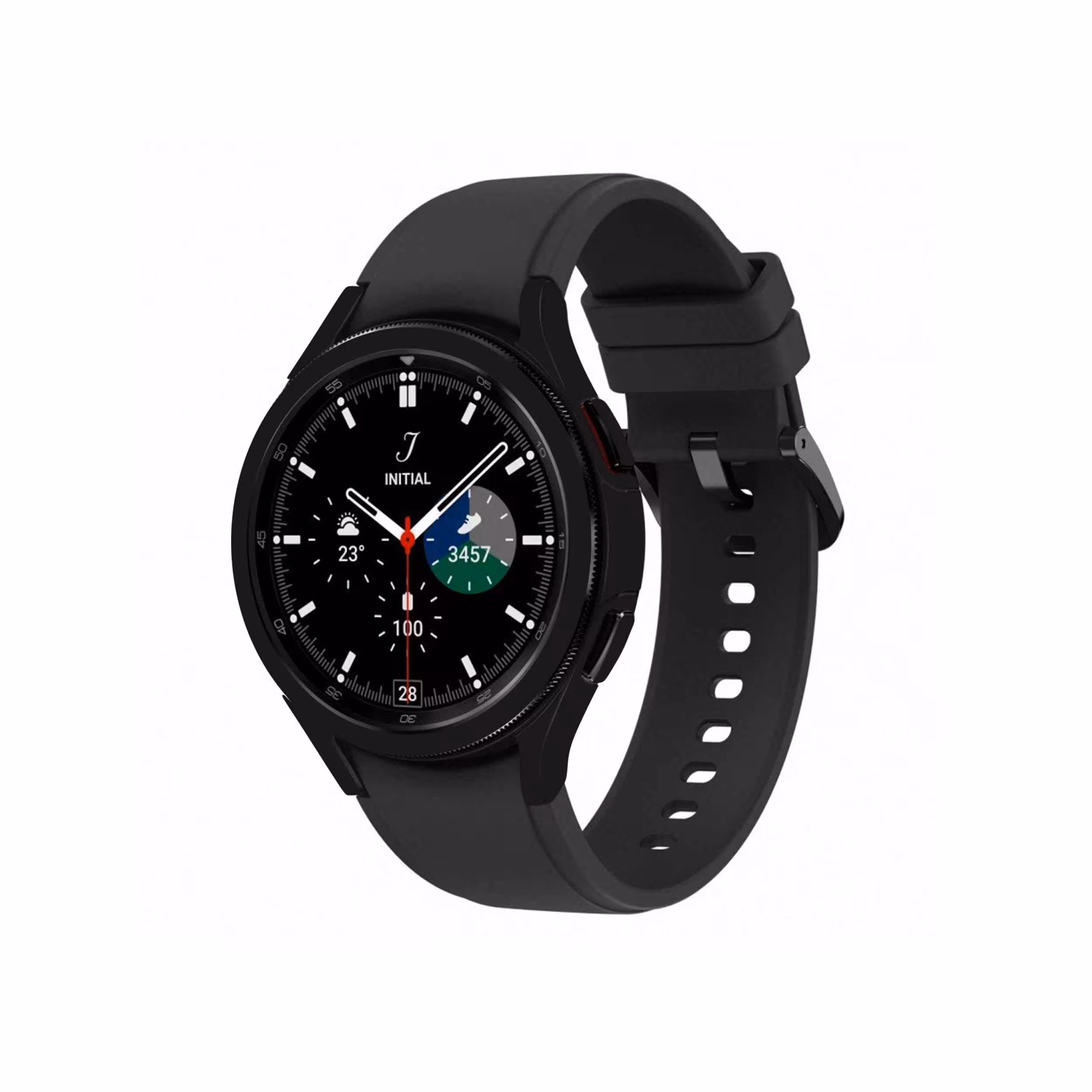برچسب ماهوت طرح Matte Black مناسب برای ساعت هوشمند سامسونگ Watch4 Classic 42mm
