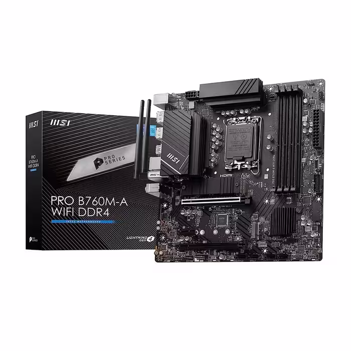 مادربرد ام اس آی مدل PRO B760M-A WIFI DDR4