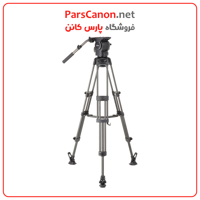 سه پایه فیلمبرداری لیبک مدل Libec RSP-750MC Professional Carbon Piping Tripod System with Mid-level Spreader for ENG Setups