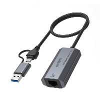 تبدیل USB 3.0/USB-C به Lan  اونتن مدل Onten USB 3.0   USB-C to Gigabit Adapter UE101