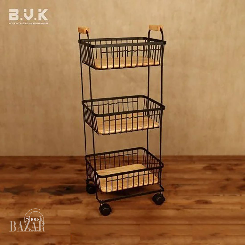 جای زمینی پیاز 3 طبقه بی وی کی 401603