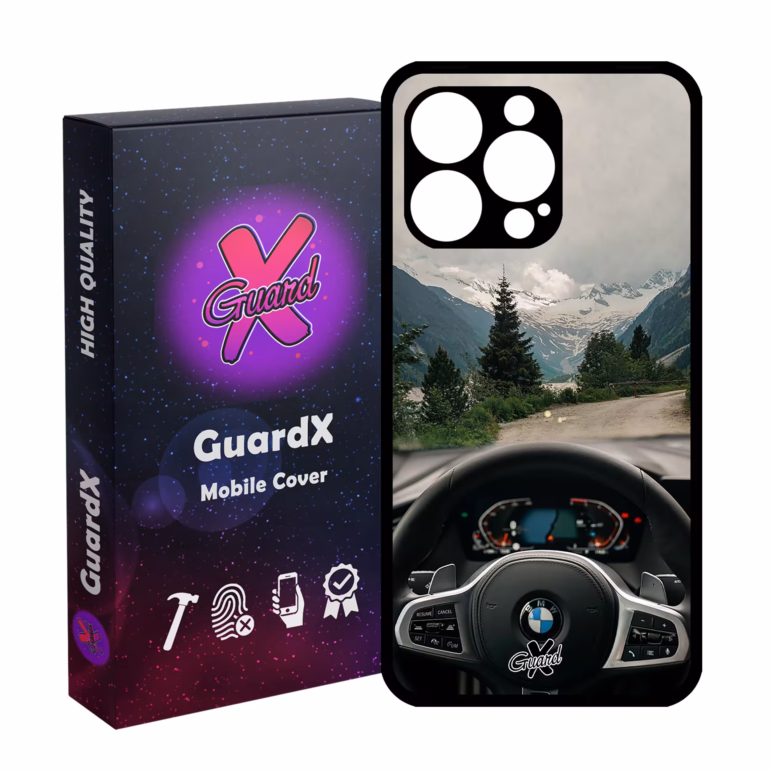 کاور گارد ایکس طرح BMW مدل Glass10346 مناسب برای گوشی موبایل اپل iPhone 13 Pro