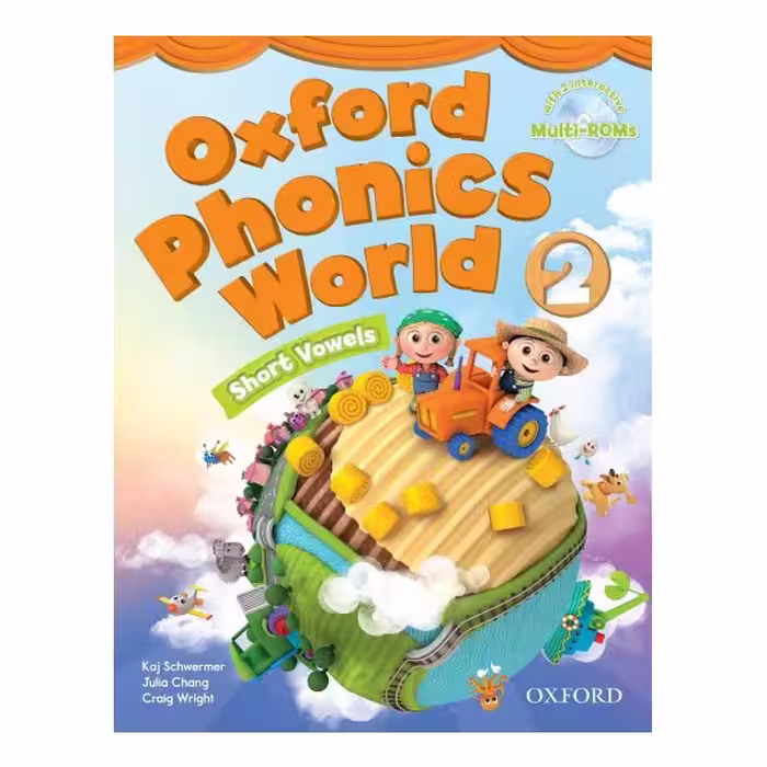 کتاب زبان آکسفورد فونیکس ورلد Oxford Phonics World 2 به همراه کتاب کار