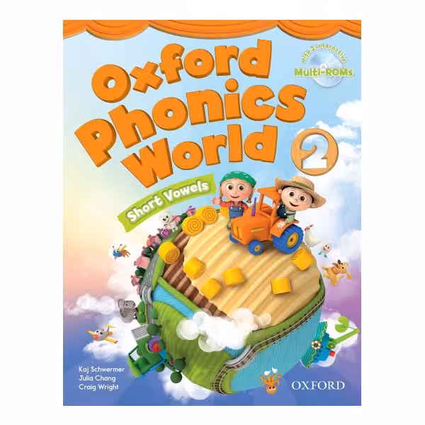 کتاب زبان آکسفورد فونیکس ورلد Oxford Phonics World 2 به همراه کتاب کار