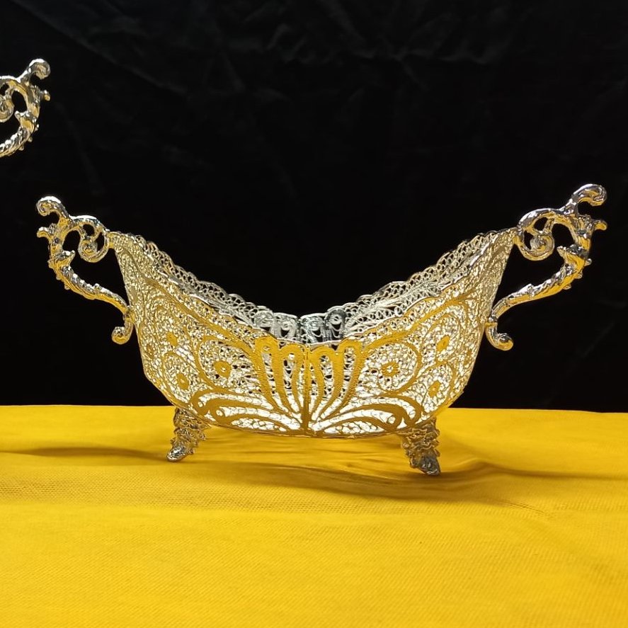 کشکول قایقی پایه کوتاه