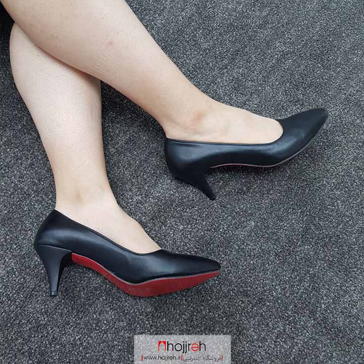 اطلاعات ، قیمت و خرید کفش مجلسی مشکی ساده زنانه پاشنه 5 سانت کد MH507