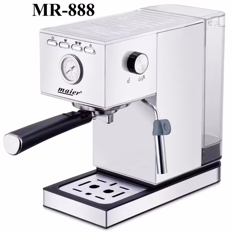 اسپرسو ساز مایر مدل mr888  استیل 20بار1350وات