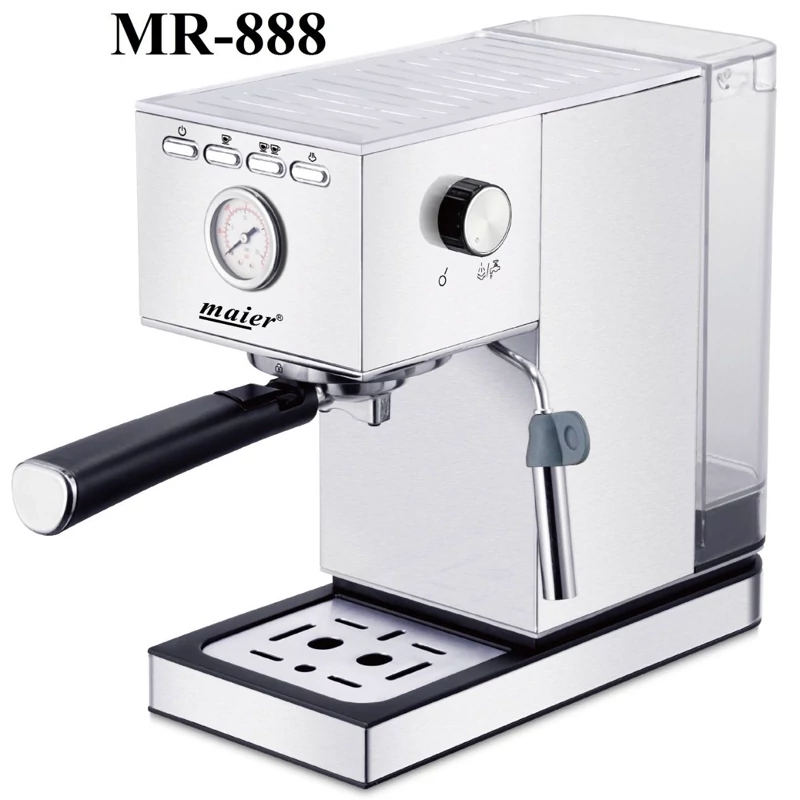 اسپرسو ساز مایر مدل mr888 استیل 20بار1350وات