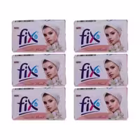 صابون شستشو فیکس مدل Jasmin &amp; Almond وزن 90 گرم بسته 6 عددی