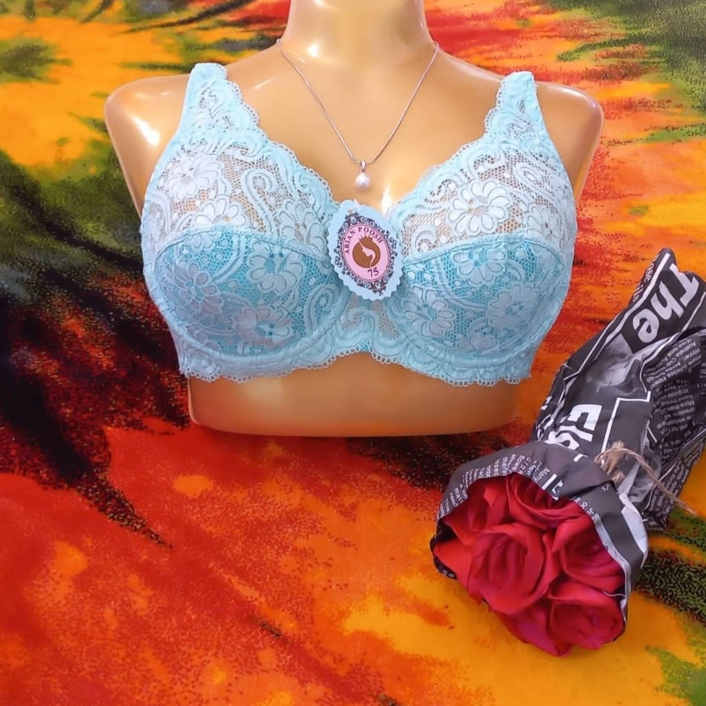 سوتین دانتل گوشواره ای فنردار