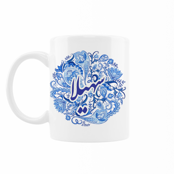 ماگ رژارت مدل اسم سهیلا