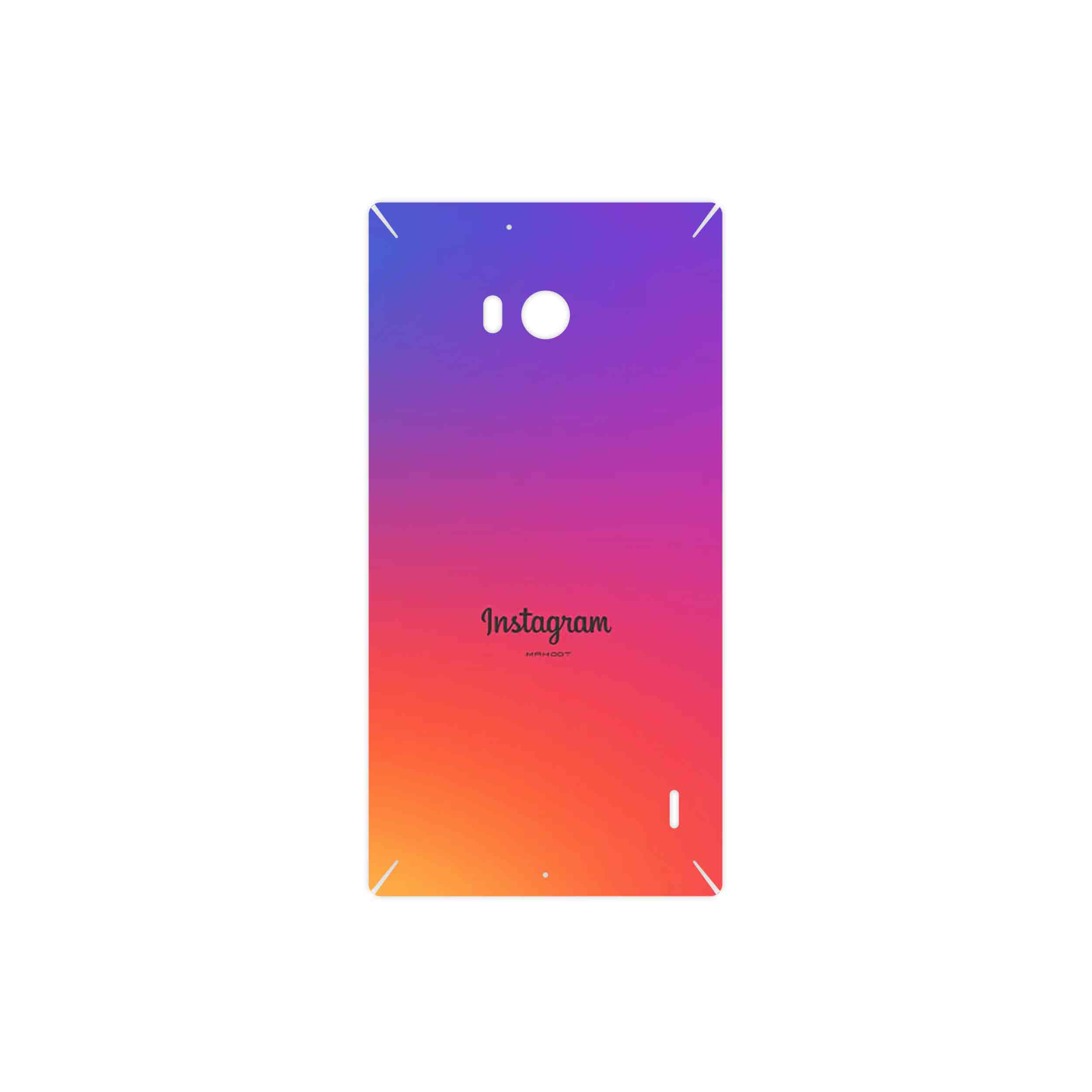 برچسب پوششی ماهوت مدل Instagram مناسب برای گوشی موبایل نوکیا Lumia 930