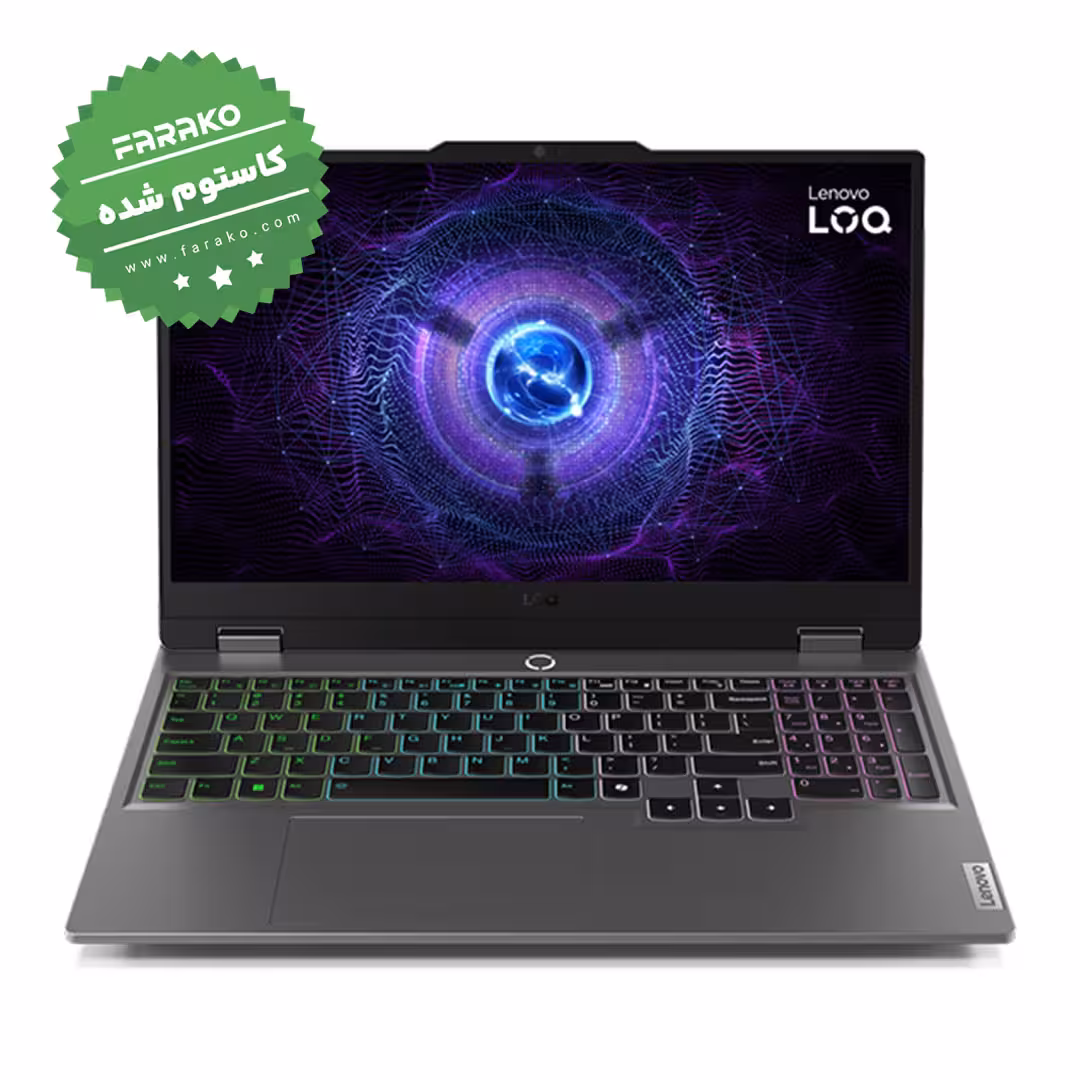 لپ تاپ 15.6 اینچی لنوو مدل LOQ پردازنده Core i7 13650HX رم 24 گیگابایت حافظه 1 ترابایت SSD گرافیک 6 گیگابایت RTX 4050