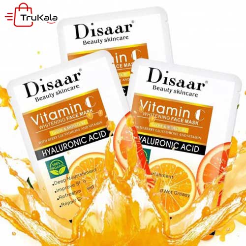 ماسک ورقه ای عصاره ویتامین سی دیس آر Disaar