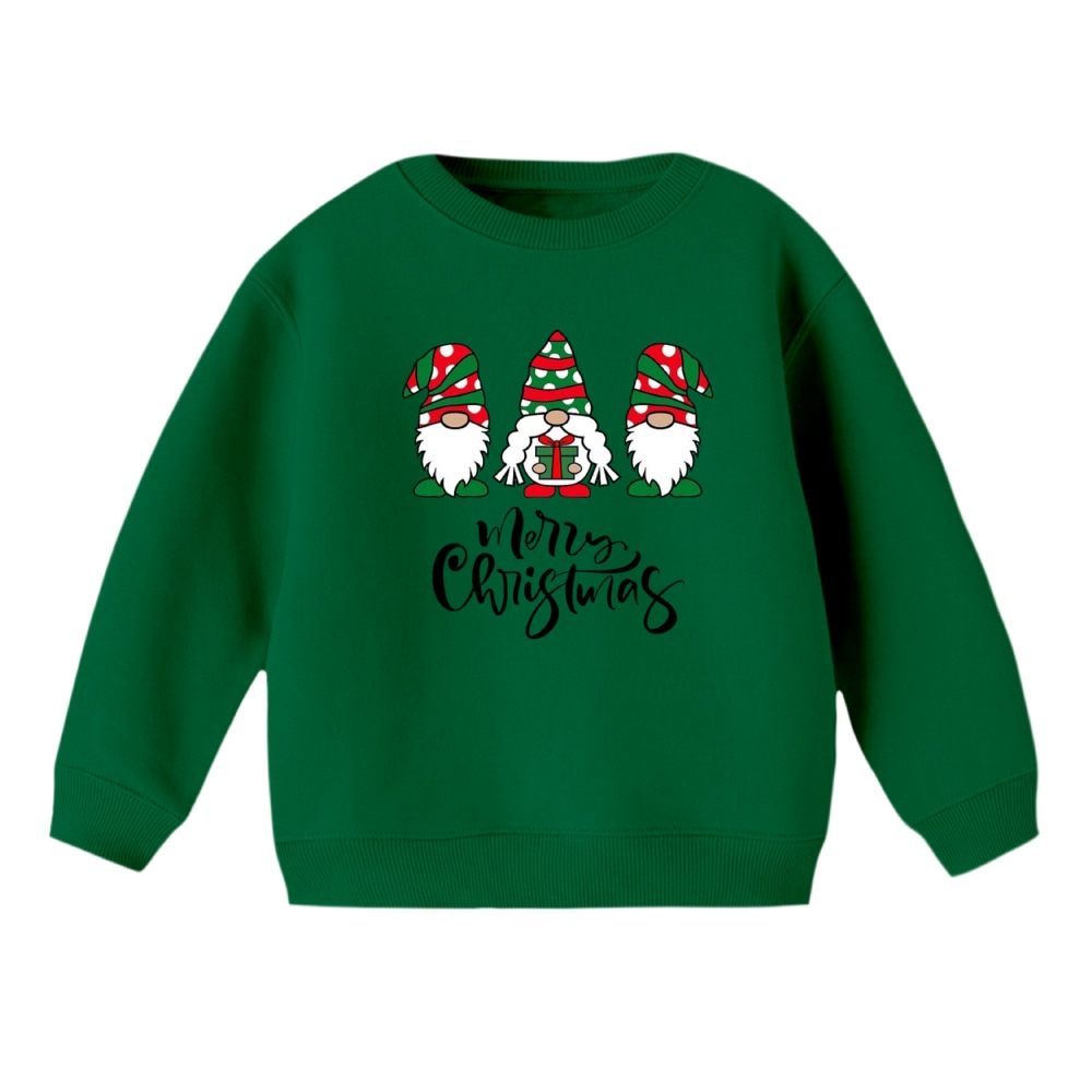 سویشرت بچگانه مدل بابانوئل کریسمس کد 39 رنگ سبز