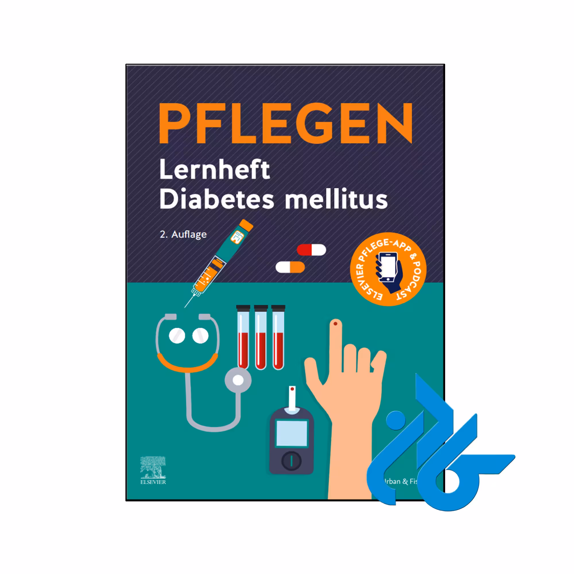 خرید و قیمت کتاب PFLEGEN Lernheft Diabetes mellitus از فروشگاه کادن