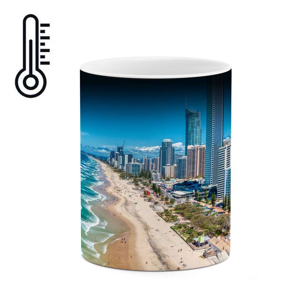 ماگ حرارتی کاکتی طرح شهر مدل mgh15300