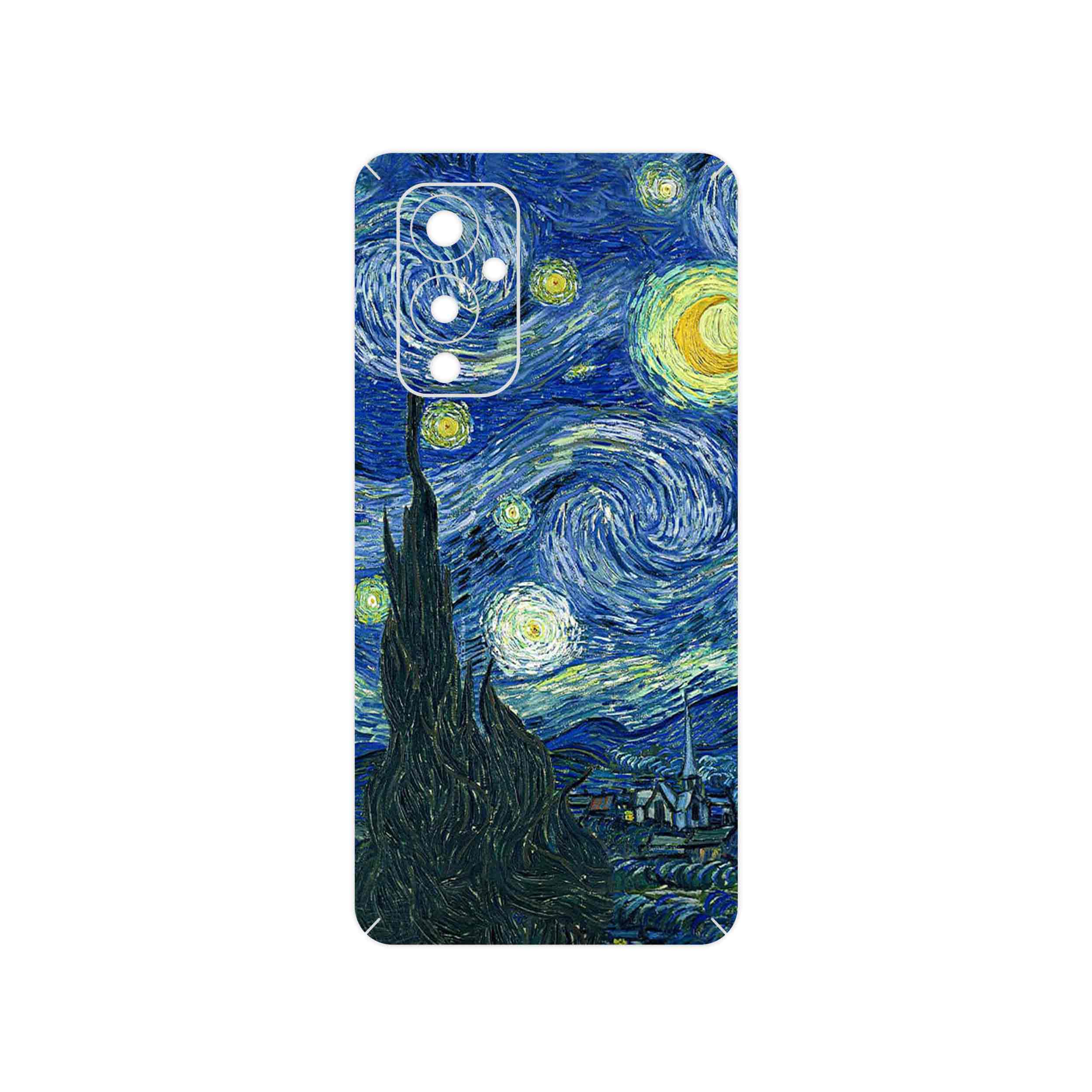 برچسب پوششی ماهوت مدل The Starry Night of van Gogh مناسب برای گوشی موبایل وان پلاس 9