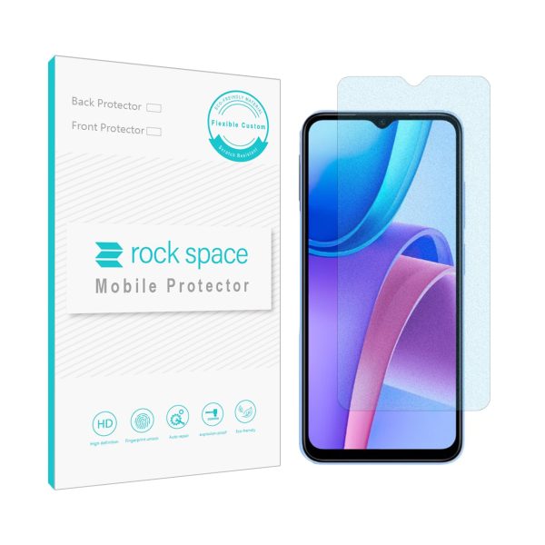 گلس شیائومی Redmi note 11R مدل نانو هیدروژل مات آنتی بلو برند راک اسپیس کد S