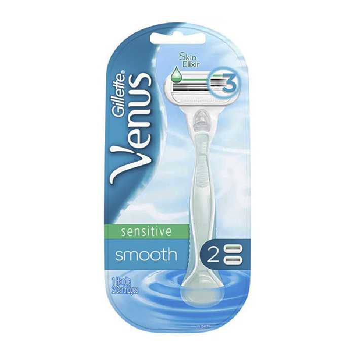 خودتراش ژیلت مدل Skin Elixir به همراه تیغ یدک بسته 2 عددی