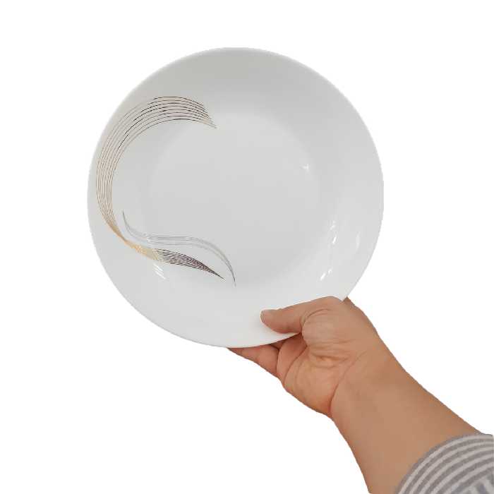 بشقاب خورش خوری مدل موج کد 20 مجموعه 6 عددی