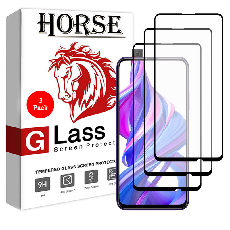 محافظ صفحه نمایش سرامیکی هورس مدل CMT مناسب برای گوشی موبایل آنر 9X Pro بسته سه عددی | کالا برتری