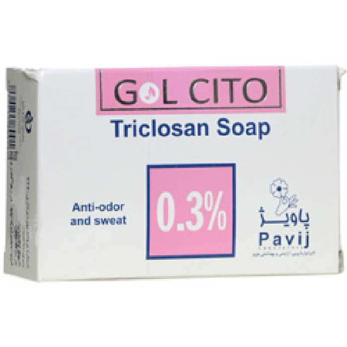 صابون آنتی باکتری تری کلوزان 0.3 درصد گل سیتو