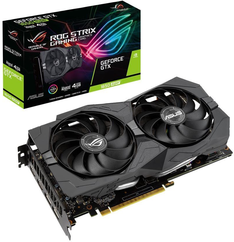 کارت گرافیک ایسوس مدل ROG-STRIX-GTX1650S-A4G-GAMING با حافظه 4 گیگابایت