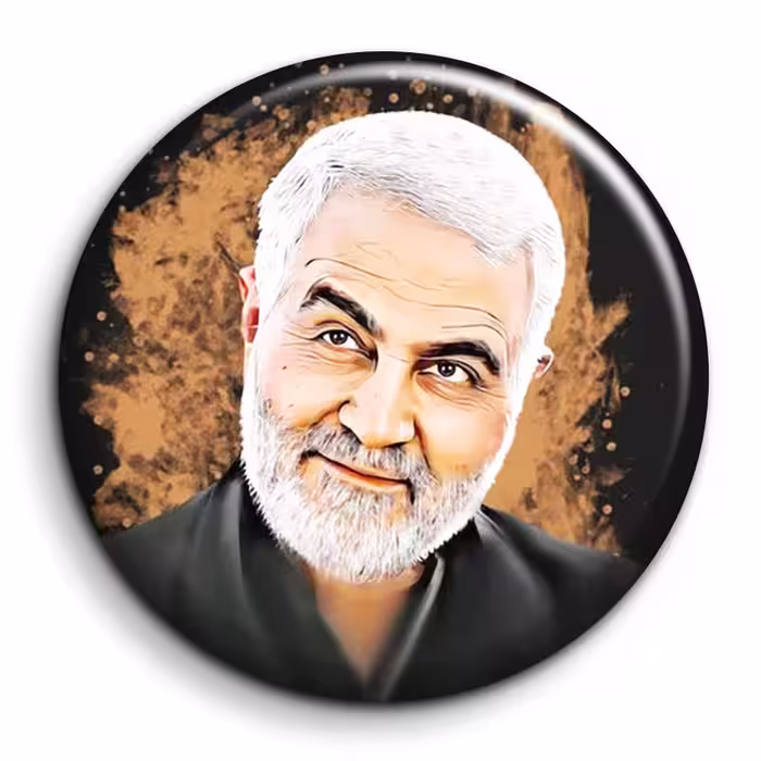 پیکسل گالری باجو طرح سردار شهید حاج قاسم سلیمانی کد 40