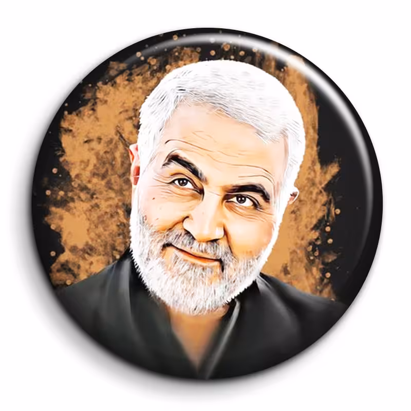 پیکسل گالری باجو طرح سردار شهید حاج قاسم سلیمانی کد 40