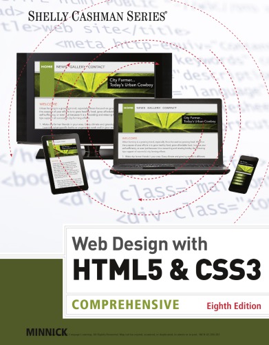 خرید و دانلود نسخه کامل کتاب Web Design with HTML & CSS3 Comprehensive