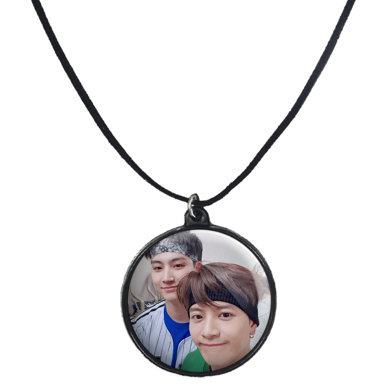 گردنبند پرمانه طرح GOT7 کد pmb.19064 مدل دو طرفه