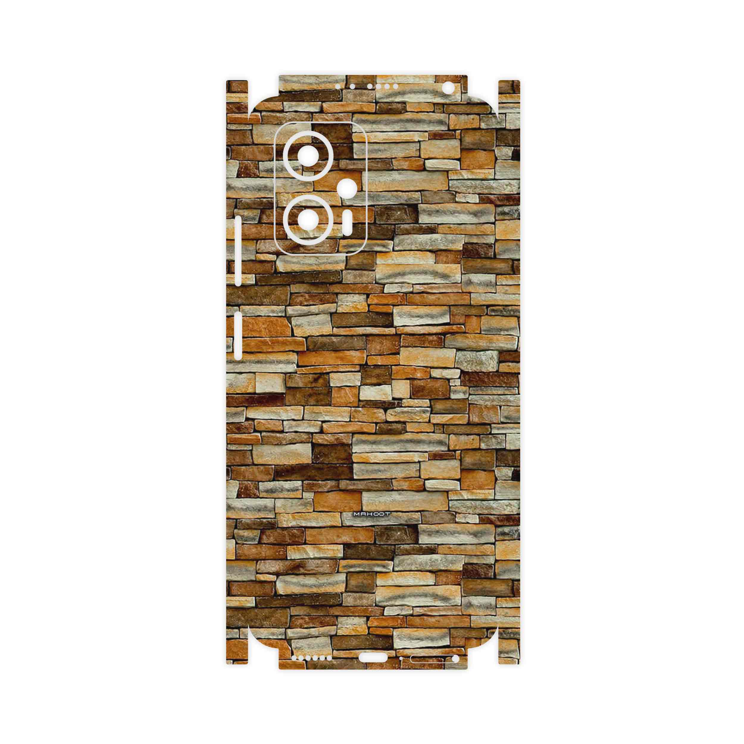 برچسب پوششی ماهوت مدل brickwall-FullSkin مناسب برای گوشی موبایل شیائومی Poco X4 GT