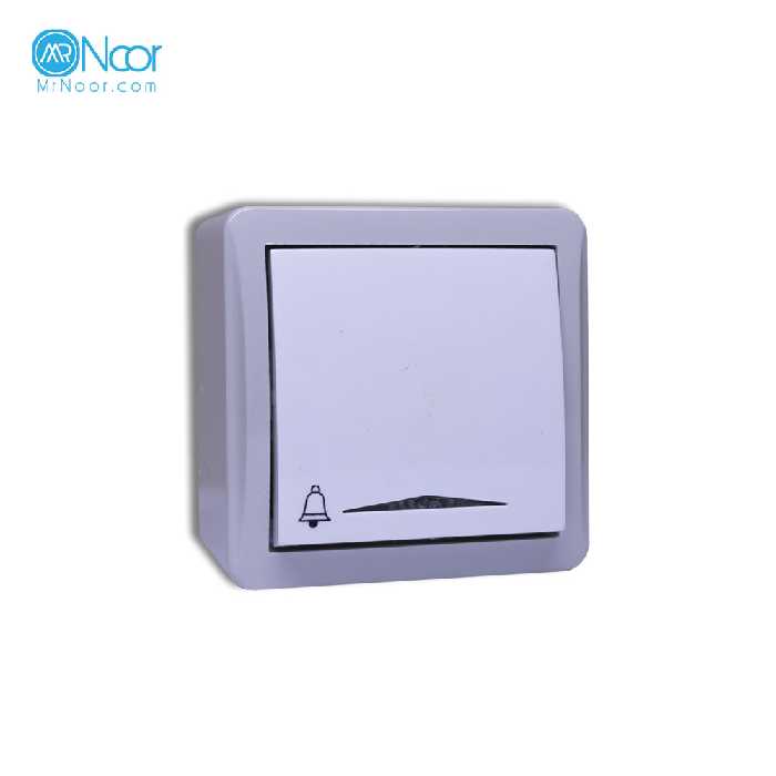 کلید زنگ روکار پارت الکتریک مدل شهاب 4048 - مستر نور