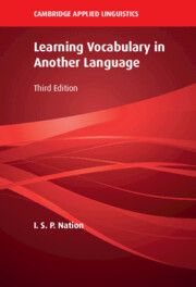 خرید و دانلود نسخه کامل کتاب Learning Vocabulary in Another Language (3rd Edition) - Pdf