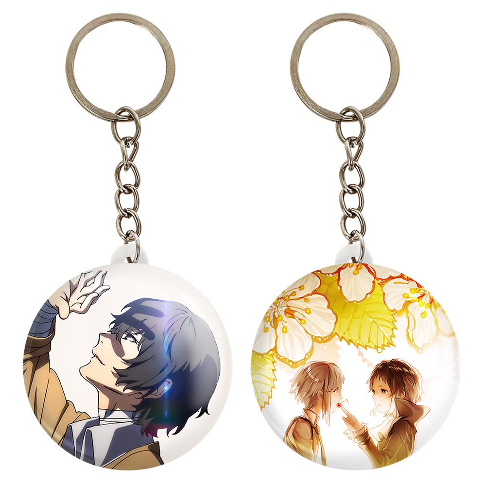 جاکلیدی خندالو مدل  اکوتاگوا و اتسوشی و دازای سان انیمه سگ های ولگرد بانگو کد 1176911765 مجموعه 2 عددی