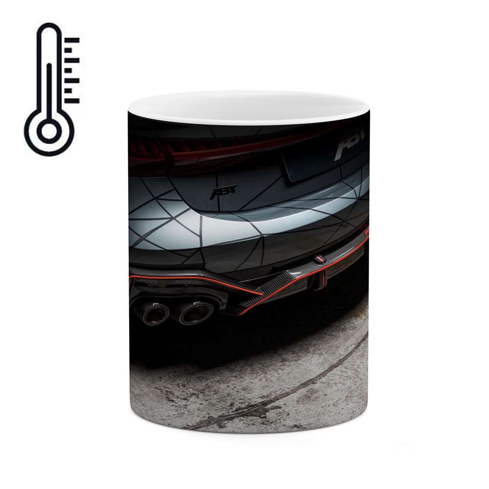 ماگ حرارتی کاکتی طرح ماشین مدل mgh16706