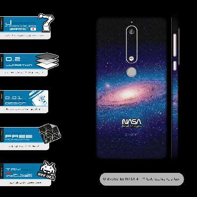 برچسب پوششی ماهوت مدل Universe-by-NASA-4-FullSkin مناسب برای گوشی موبایل نوکیا 6.1